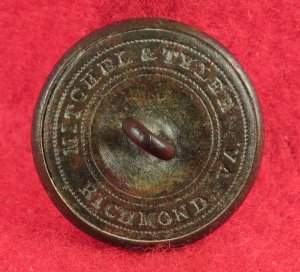 Virginia State Seal Coat Button