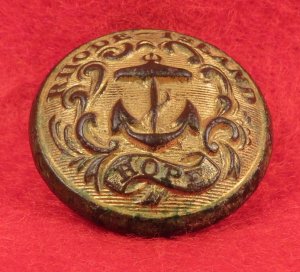 Rhode Island State Seal Coat Button