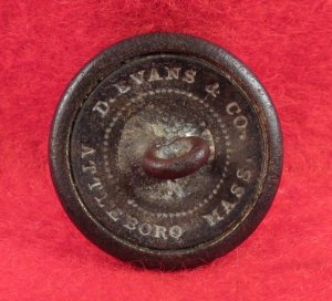 Federal Navy Coat Button