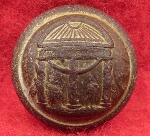 Georgia State Seal Cuff Button