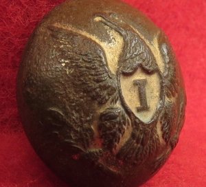 US Infantry Coat Button