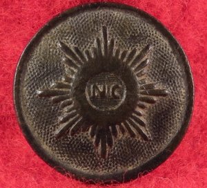 North Carolina Sunburst Button - NC 14 - Scarce 17 MM Size