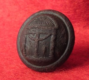 Georgia State Seal Cuff Button 