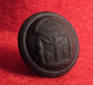 Georgia State Seal Cuff Button 