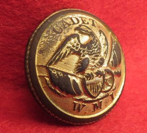 Western Military Institute Coat Button 