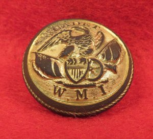 Western Military Institute Coat Button 