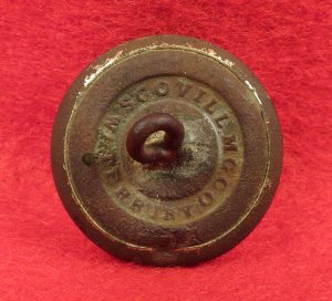 Western Military Institute Coat Button 