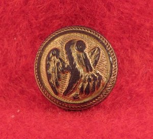 Louisiana State Seal Cuff Button