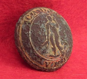 Rare VMI - Virginia Military Institute Cadet Coat Button - Appomattox