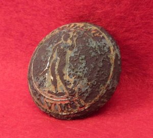 Rare VMI - Virginia Military Institute Cadet Coat Button - Appomattox