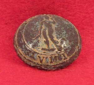 Rare VMI - Virginia Military Institute Cadet Coat Button - Appomattox