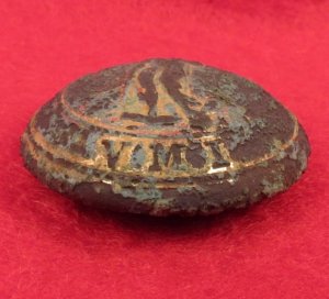 Rare VMI - Virginia Military Institute Cadet Coat Button - Appomattox