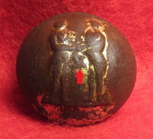 Kentucky Military Institute Button