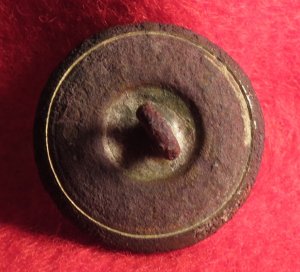 Louisiana State Seal Coat Button