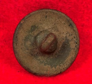 CONFEDERATE INFANTRY - CAST "I" BUTTON