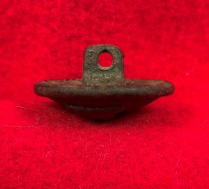 CONFEDERATE INFANTRY - CAST "I" BUTTON