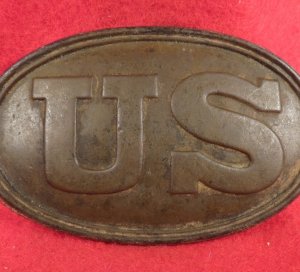 US Cartridge Box Plate - Marked "Boyd & Sons / Boston" - High Quality