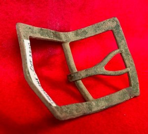 Confederate Fork Tongue Frame Buckle