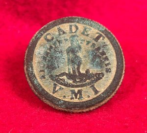 VMI - Virginia Military Institute Cadet Button - R & W Robinson