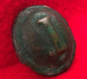 Confederate Infantry Coat Button - Richmond Backmark