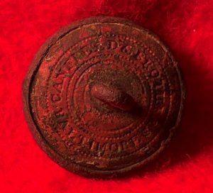 Virginia State Seal Coat Button