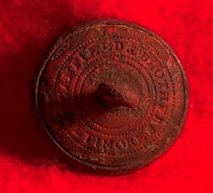 Virginia State Seal Coat Button