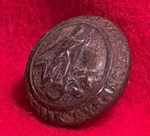 Virginia State Seal Coat Button