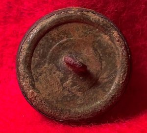 Virginia State Seal Coat Button