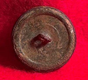 Virginia State Seal Coat Button