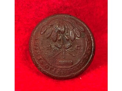 South Carolina State Seal Coat Button - "OPIBUSQUE" Misspelled