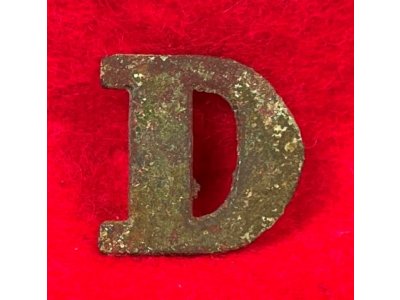 Company Letter "D" - Small Size