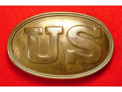 US Belt Buckle for Dragoon (Rifleman) Enlisted - Marked "Boyd & Sons / Boston" 