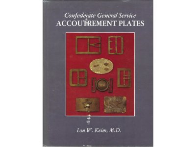 "Confederate General Service Accoutrement Plates" - Signed by the Author 