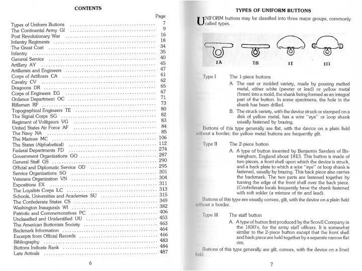 Record of American Uniform and Historical Buttons - Bicentennial Edition