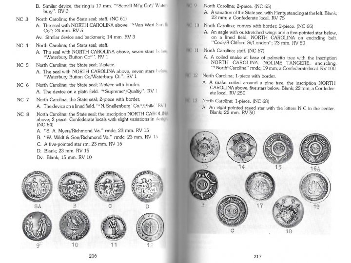 Record of American Uniform and Historical Buttons - Bicentennial Edition