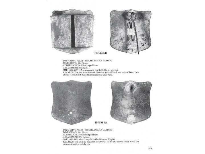 "Confederate General Service Accoutrement Plates" - Signed by the Author 