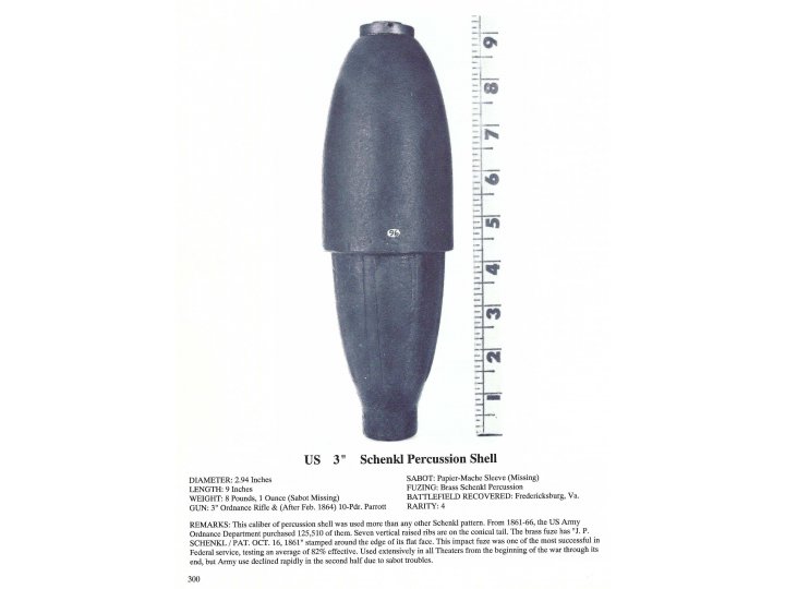 Federal 3-Inch Schenkl Shell