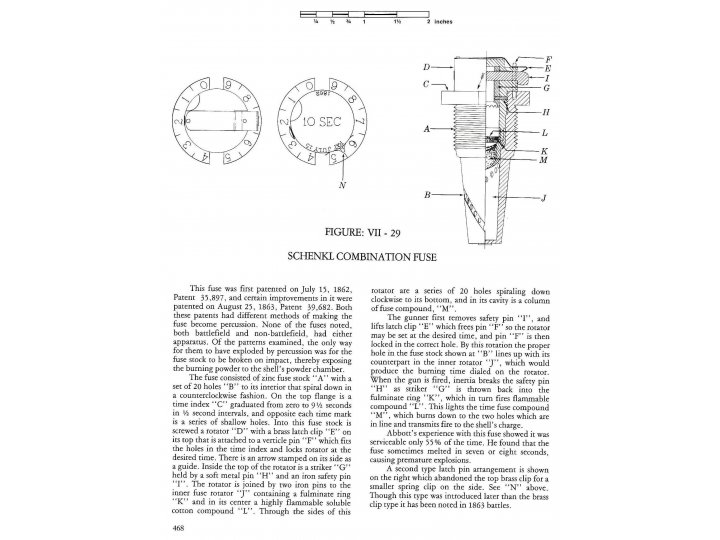 Federal 3-Inch Schenkl "Case-Shot" Shell with Combination Percussion and Time Fuze