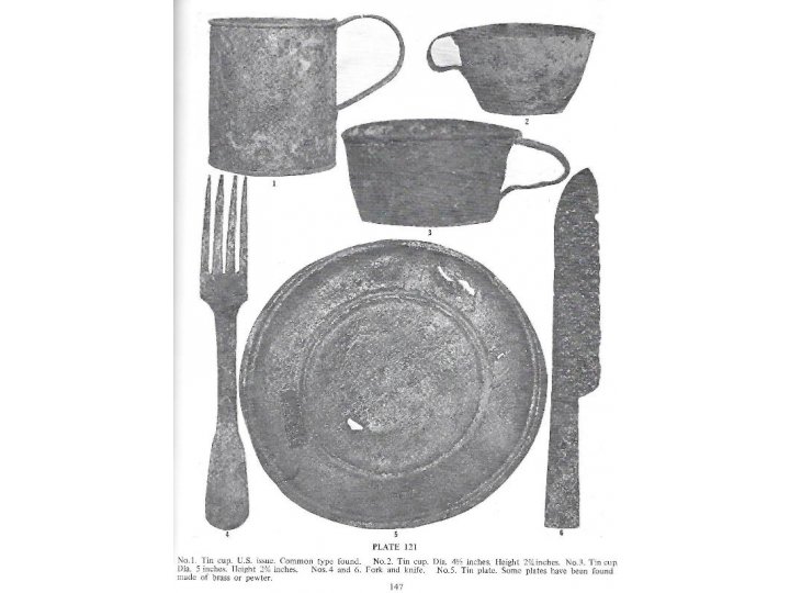 Excavated Artifacts from Battlefields and Campsites of the Civil War 1861-1865 