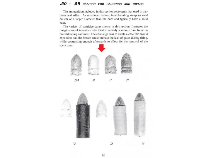 Confederate .50 Caliber Breechloading Carbine Bullet aka. "Wilkinson"