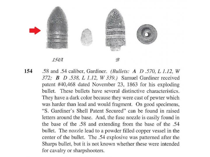 Federal .58 Caliber 3-Ring Explosive Bullet 