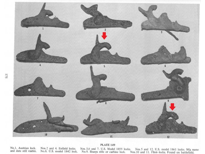 US Model 1861 Rifle Musket Lock