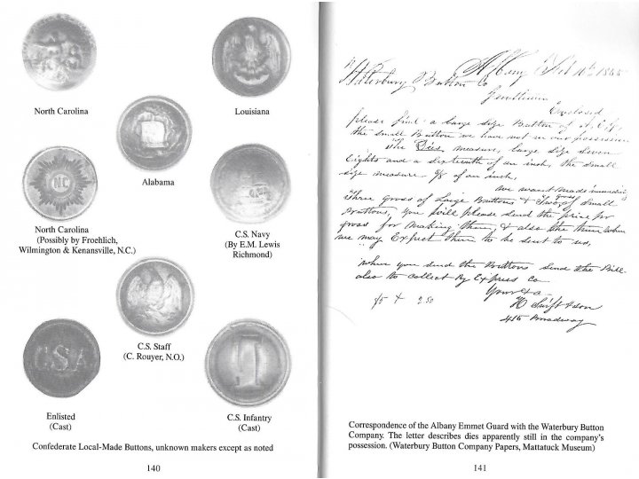 American Military Button Makers and Dealers; Their Backmarks & Dates - Signed by William F. McGuinn