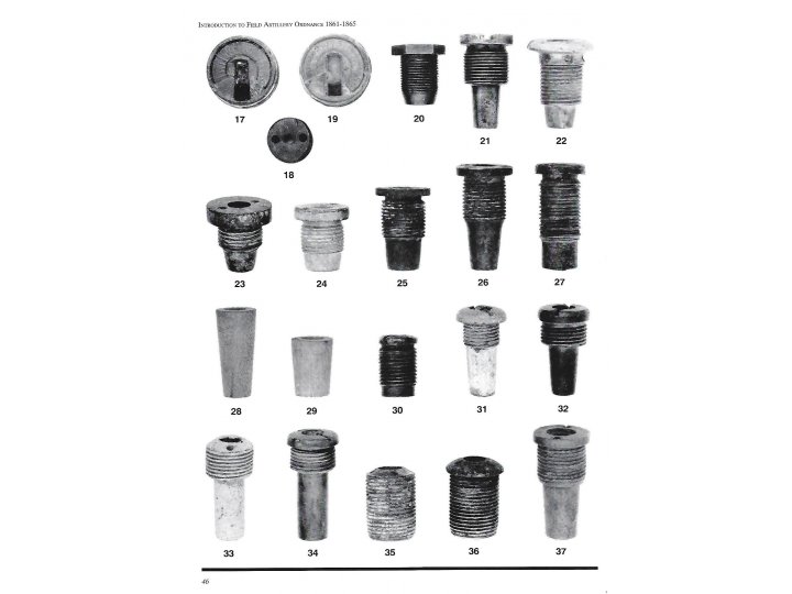 Confederate Fuze Adaptor for Rifled Projectile