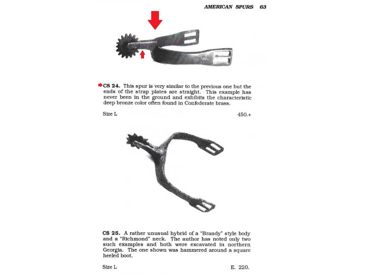  Confederate Spur