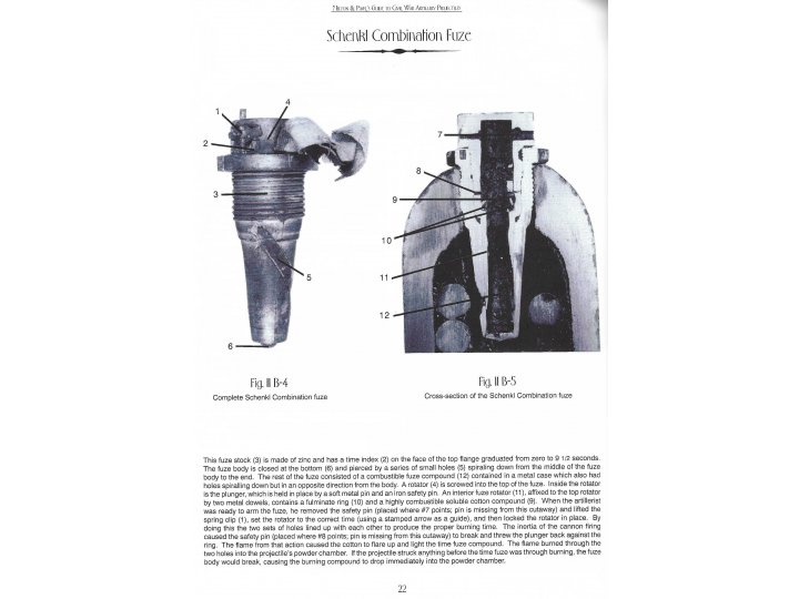 Federal 3-Inch Schenkl "Case-Shot" Shell with Combination Percussion and Time Fuze