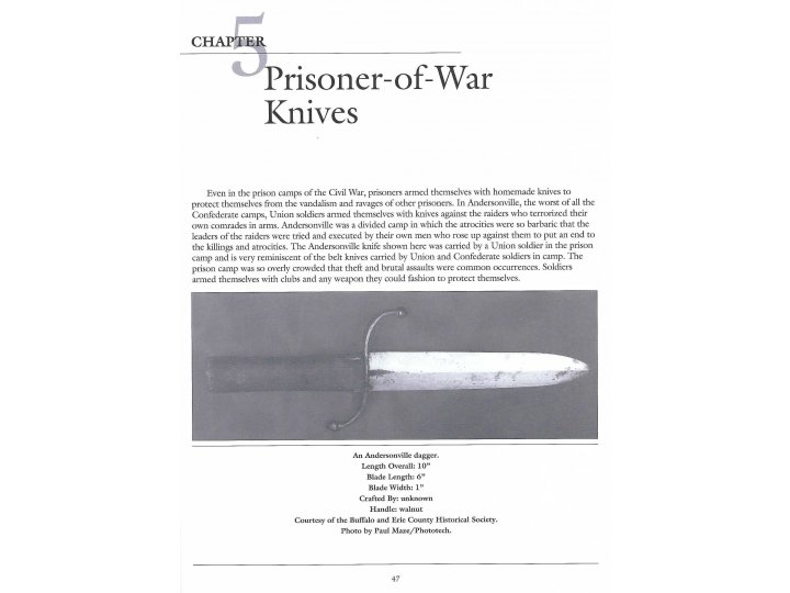 "Civil War Knives"