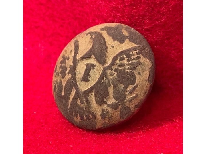 Federal Infantry Coat Button