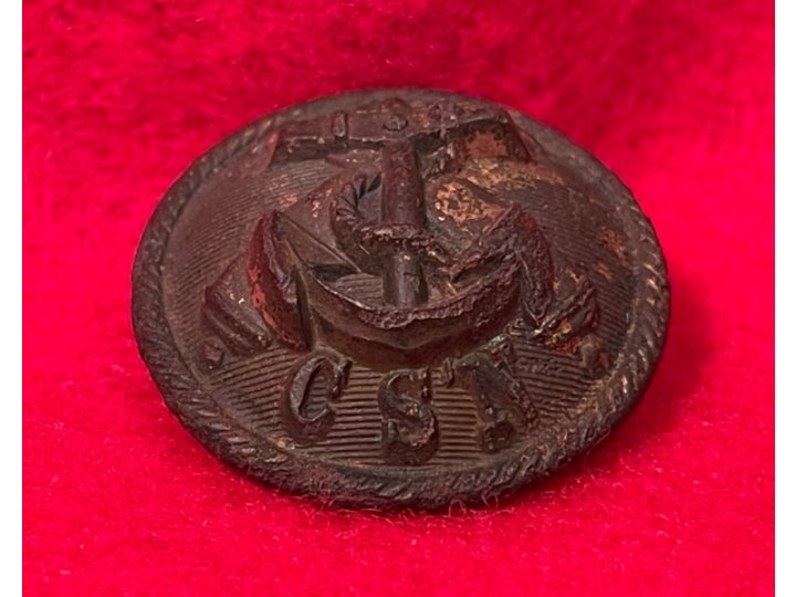 Confederate States Navy Coat Button