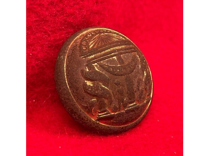 Georgia State Seal Coat Button